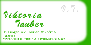 viktoria tauber business card